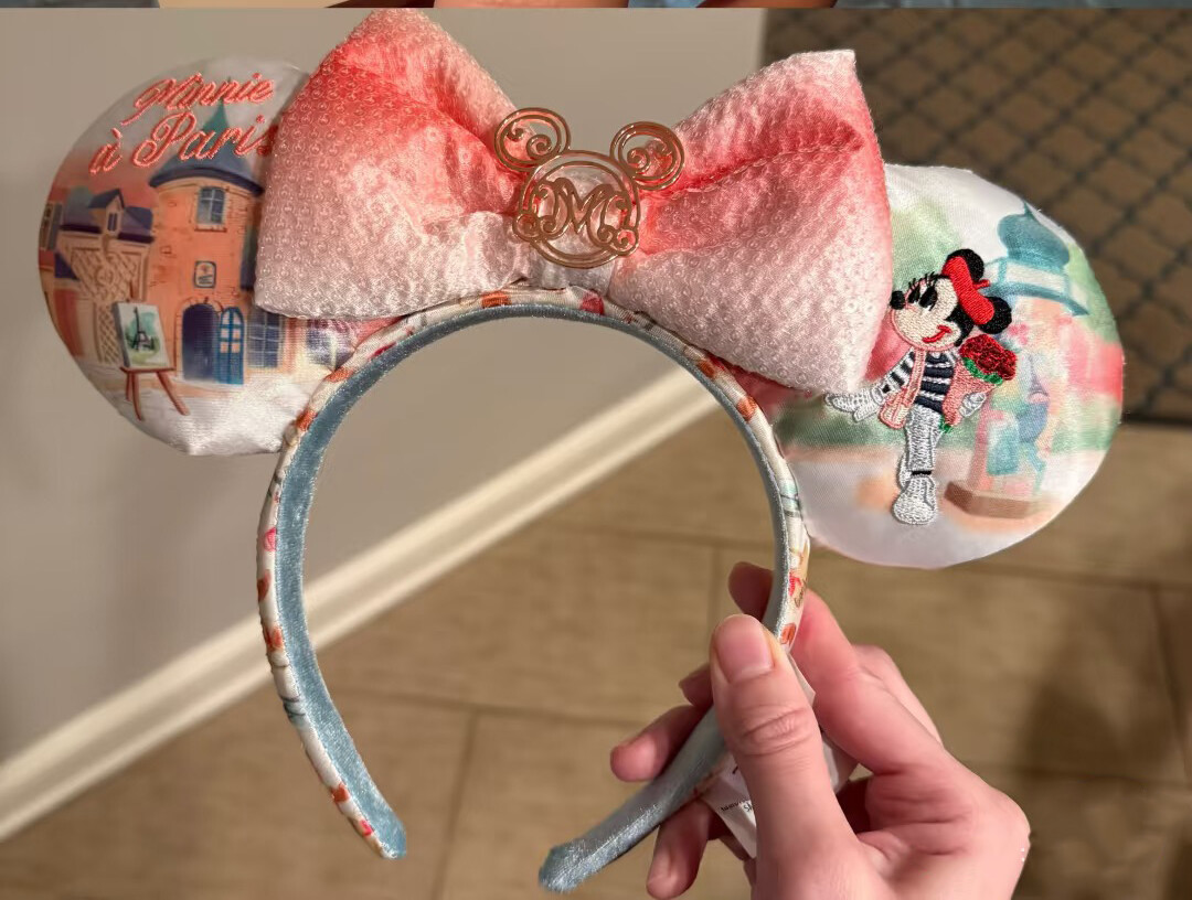 Disney Parks Epcot France World Showcase Minnie Ears Paris