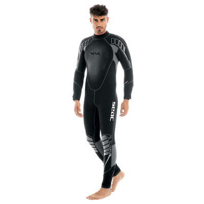 Open Box Seac Komoda Flex Man 3mm Scuba Diving Wetsuit - Large