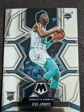 2021/22 Panini Mosaic Kai Jones Rc No 221 Charlotte Hornets