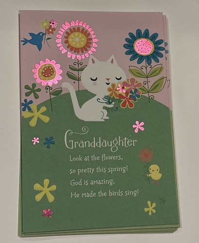Hallmark Easter Card for granddaughter w Envelope - Imagen 1 de 4