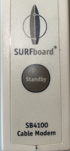 Motorola SURFboard Home/Office Cable Modem w/ Power Cord! 38 Mbps Model (SB4100) - Picture 16 of 21