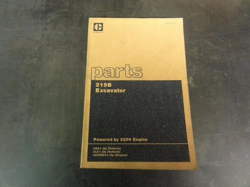 Caterpillar CAT 215B Bagger Teile Handbuch SEBP1477 - Bild 1 von 6