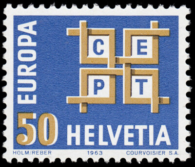 Suiza Switzerland 716 1963 Europa C.E.P.T. MNH