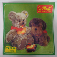 Steiff Teddy Bear Doll Toy Identification Resource Catalog Illustrations 1976