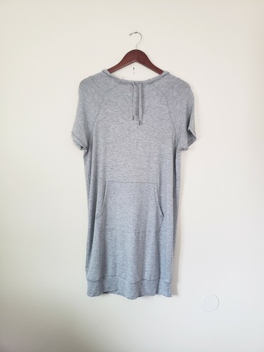 Workshop Dresses Women's Mist Gray Medium M Hooded French Terry Dress  - Bild 2 von 5