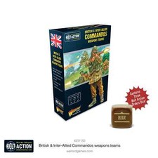 Bolt Action British  Inter-Allied Commandos Weapons Teams Warlord Games 28mm