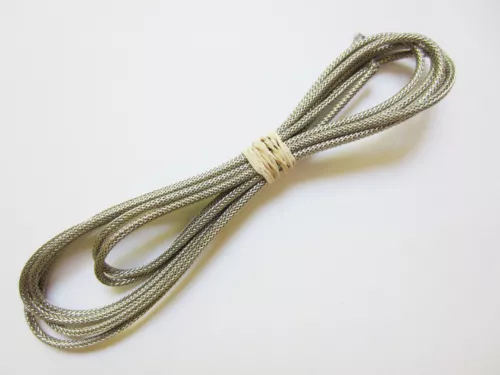 Vintage 50's Braided Shield Hookup Push-back Wire 8 feet 4 Gibson Guitar Pickup