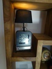 Tischlampe Stehlampe Standuhr Vintage shabby verschiedene Motive