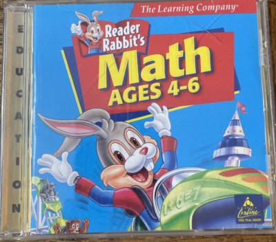 Speed Math Cd Rom Reader Rabbit Math 4-6 PC CD Rom-Rare Vintage-SHIPS N 24 HOURS | eBay
