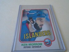 1981-82 OPC /  205 KEN MORROW  NEW-YORK ISLANDERS
