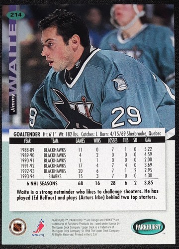 GOALIES 1965-2021 NHL Hockey Goaltender Cards (3-598) All Brands- Pick Your Card - Picture 111 of 151