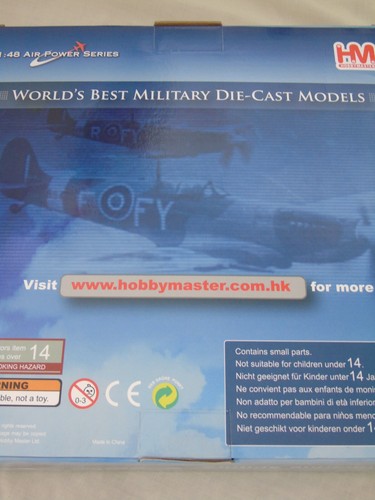 Hobbymaster 1/48 HA8311 Spitfire MkIXb, EN398, Wg Cdr J E 'Johnnie' Johnson - Picture 8 of 8