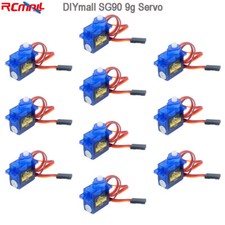 10pcs SG90 9g Micro RC Servo Motor 180 Degree 4.8V-6V for Smart Car Robot