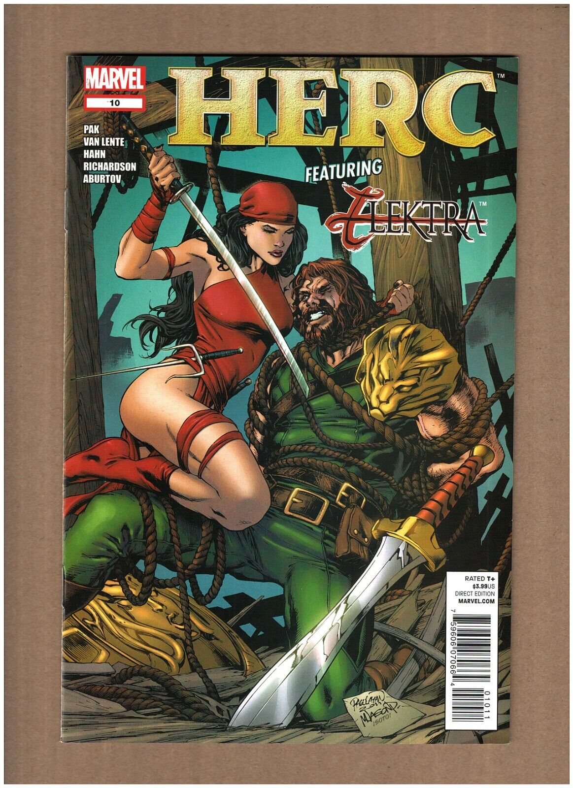 Herc #10 Marvel Comics 2012 Hercules vs. Elektra Greg Pak NM- 9.2