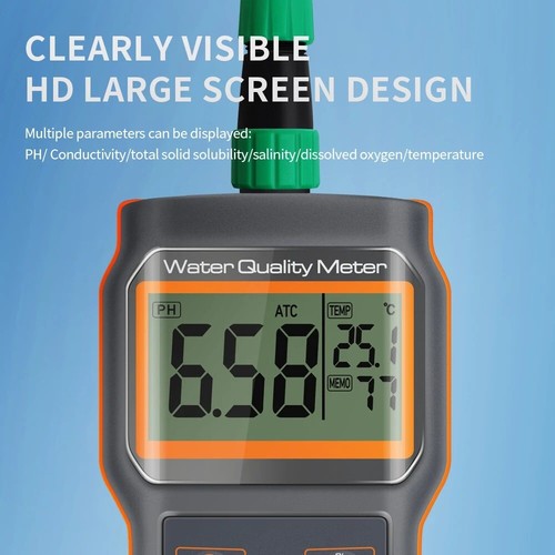 Portable Multi-function Dissolved Oxygen Water Quality Ph Tester Instruments - Picture 10 of 20
