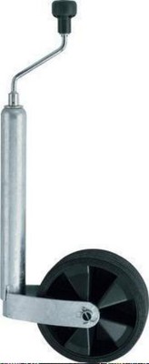 Winterhoff Deichsel-laufrad Stoffgummi Rad 220x70mm Teilespender 