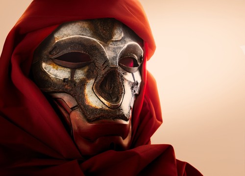 Revenant Mask Weathered Replica, Inspired by Apex Legends, Robot Assasin Cosplay - Bild 6 von 6