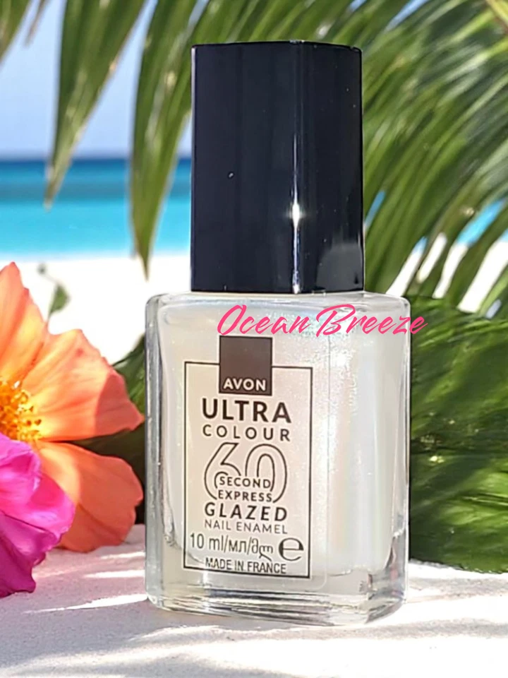 Avon ULTRA COLOUR EXPRESS GLAZED EXPRESS👀  NAGELLACK Ocean Breeze Neuheit Pearl - Bild 2 von 4