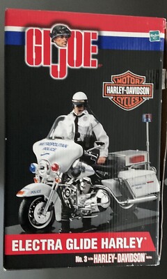 GI Joe Electra Glide Harley-Davidson Motorcycle Police