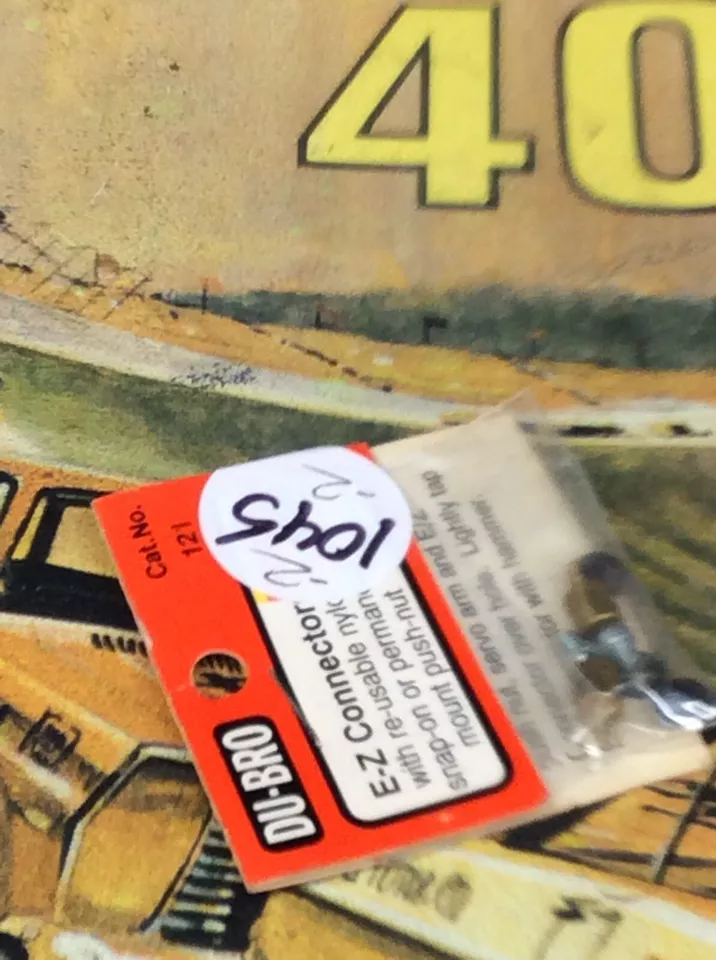 Du-Bro 121 E-Z Connector For Rod Or Cable NewInPack USA Shipped - Image 2 of 3