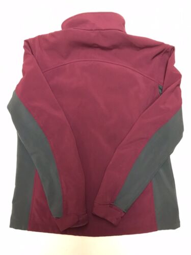 Black Diamond Double Diamond Maroon Red Softshell Jacket Size L Womens Stretch - Picture 2 of 12