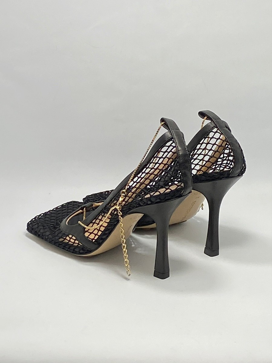 Bottega Veneta Stretch Square-Toe Mesh Pumps size 36 | eBay
