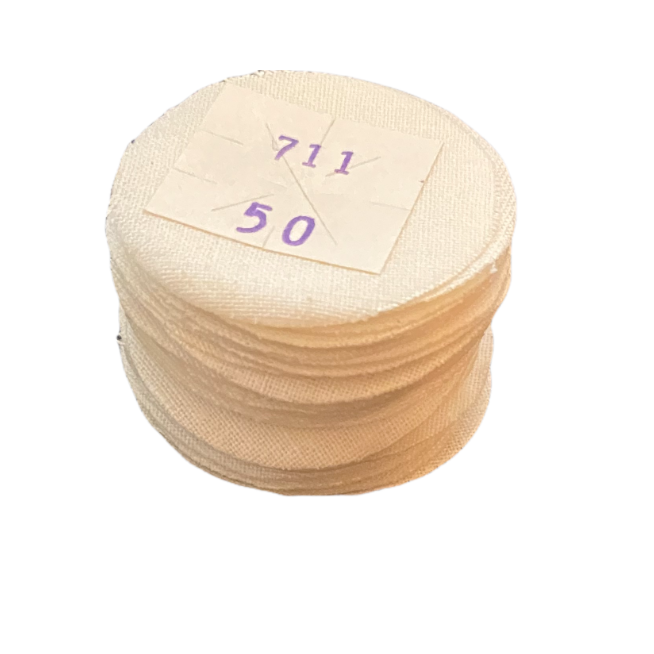 Shooting Patches Black Powder - 711 Large Bore - 50 Ct Muzzleloader Round Ball