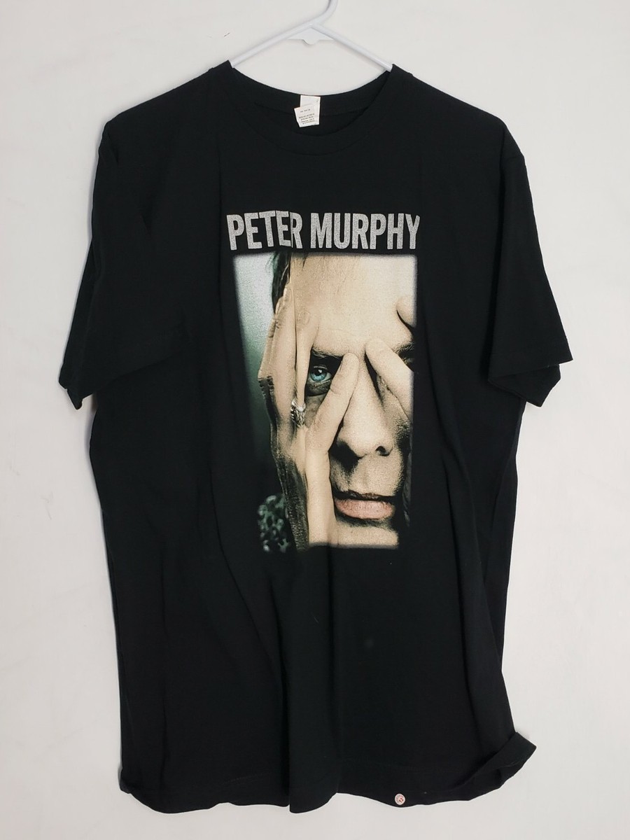 New Peter Murphy Retrospective 2008 Tour Shirt Cities Adult L 