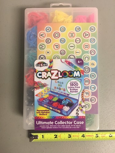 CraZArt - CraZLoom Ultimate Collector Case + 1800 bandas elásticas + 50 clips S NUEVO - Imagen 9 de 11