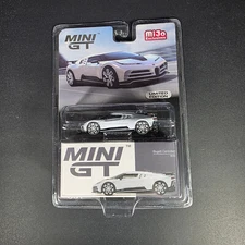Bugatti Centodieci #337 White 1:64 Diecast Car Mini GT