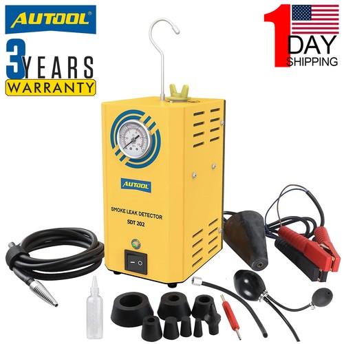 AUTOOL SDT202 Car EVAP Smoke Detector Pipe Leak Smog Locator Auto Leakage Tester - 第 1/20 張圖片