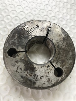 1 -14 NF Thread Ring Gauge Go P.D. .9536