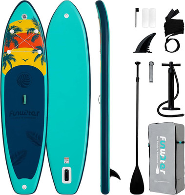 FunWater Stand Up Paddle Board Ultra-Light Inflatable Paddleboard with SUP Acces