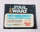 Vintage 1977 Kenner Star Wars Burger Chef Fun' n Games Booklet Toy Catalog RARE