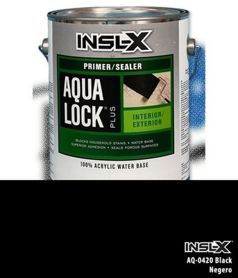 Gallon Insl-X Aqua Lock Plus Acrylic Water-Based Black Primer Sealer