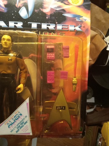Star Trek Generations Lieutenant Commander Data Playmates Spielzeug Neu in OVP (K2) - Bild 3 von 10