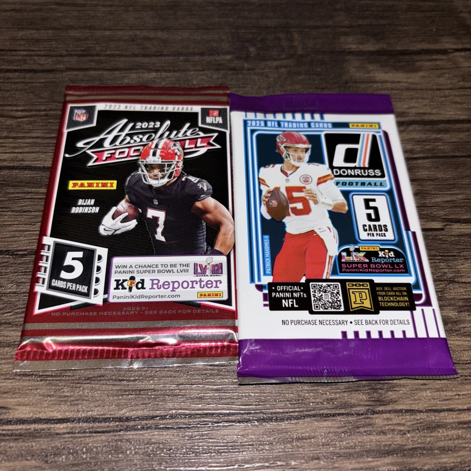 2023 Panini Absolute Football & 2025 Donruss Football-5 Card Pack**Ships Free*** - Image 2 of 4