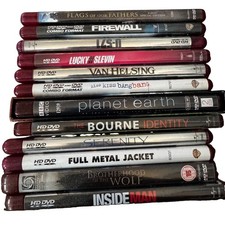 Lot of 12 HD DVDs - Discontinued - Collectible Movies