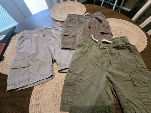 Lot Of 3 Youth Size Large 10-12 Cargo Shorts Old Navy