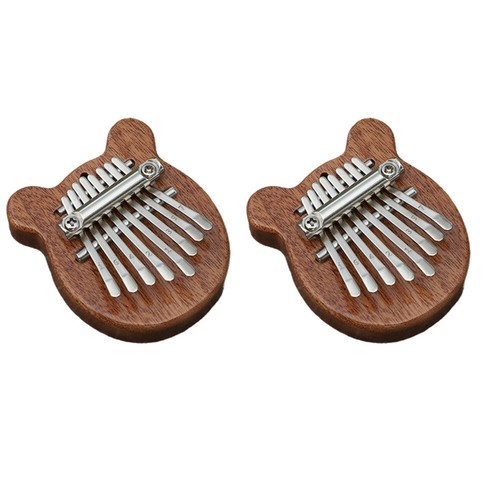 Tyenaza Kalimba 21 Tons En Résine - Piano à Pouce Mini - Instrument De Musique Portable En Bois De Hêtre - Cadeau Débutants