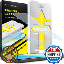 FlexiSchutz Samsung Galaxy A16 5G/4G Screen Protector w/Install Tool