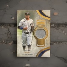 2021 Topps Tier One - Tier One Relics JaCoby Jones #T1R-JJ /399 (MEM)