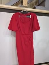 Alex Evenings Women's Long Square Neck Mother Of The Bride Dress With Balloon