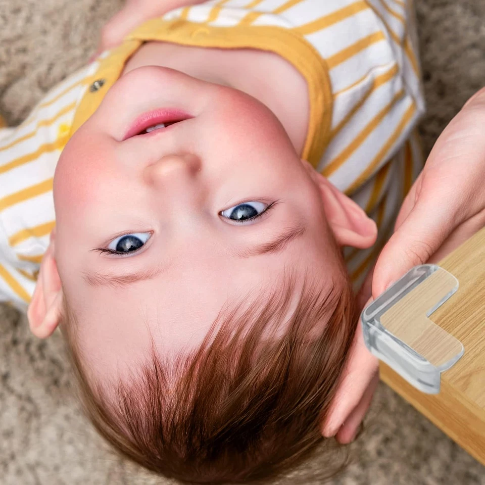 20 Pezzi Di Protezione Angolo Del Tavolo, Trasparente E Alta Elasticità, Protezi - Immagine 4 di 4