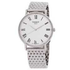 Tissot T-Classic Quartz White Dial Men's Watch T143.410.11.033.00