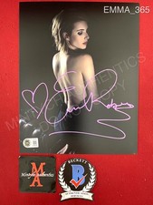 Emma Roberts autographed signed American Horror Story 8x10 photo Beckett COA