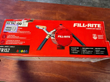Fill-Rite FR152 Fuel Transfer Piston Hand Pump With Hose And Nozzle Spout