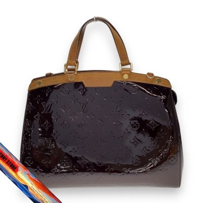 Louis Vuitton Blair MM Monogram Vernis Enamel Bordeaux Limited Edition Bag