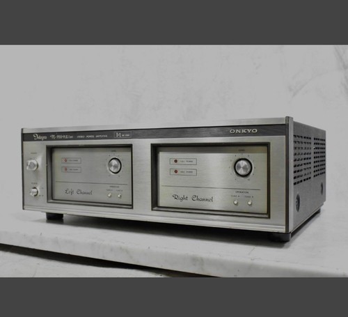 ONKYO Integra M-955NII 260 Stereo Power Amplifier 1975 Class A/B 210W 19.8kg