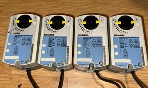 Lot Of 4 Siemens GDE131.1P Electric Damper Actuator Non-Spring Return 44Lb-in